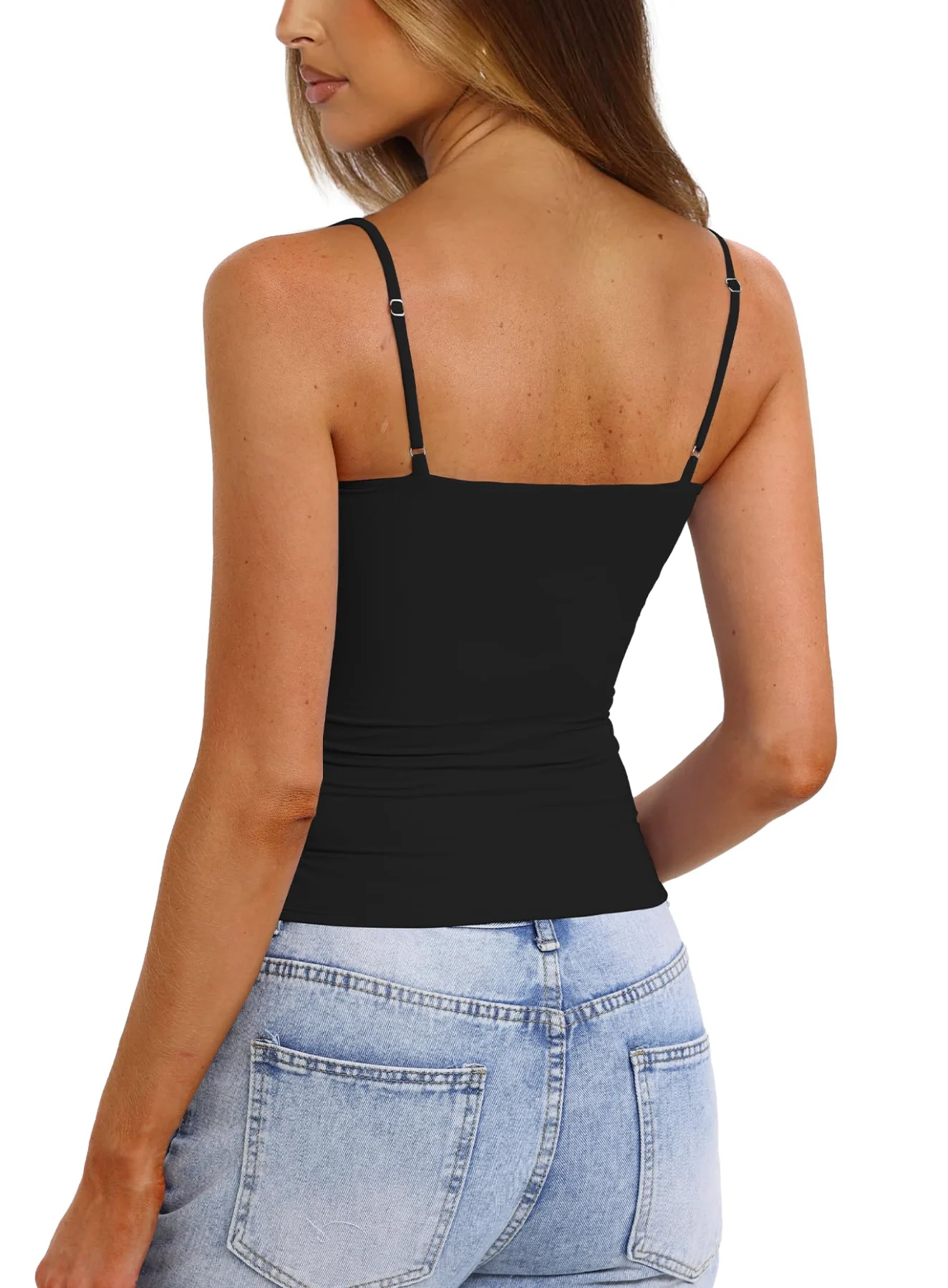 Darong Double-Lined Square Neck Padded Camisole, frame 2