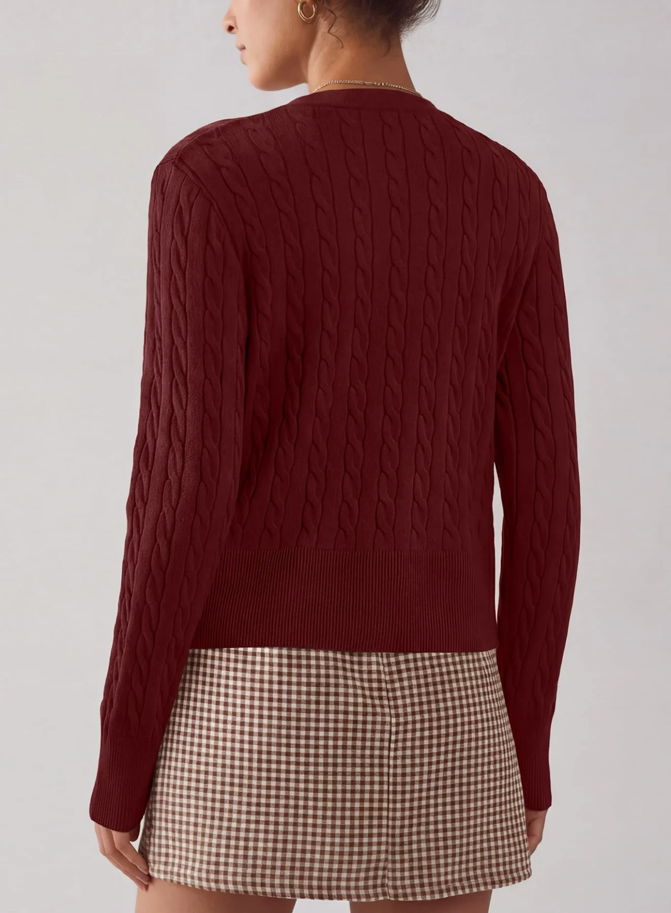 Darong Long-Sleeve Button Down Sweater, frame 2