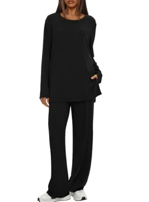 Darong Matching Lounge Set in Black