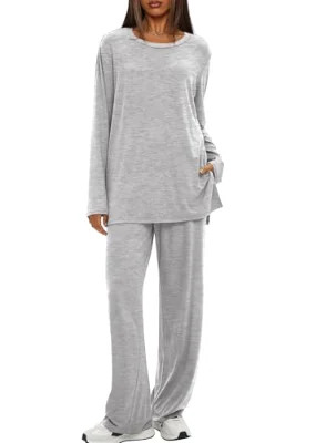 Darong Matching Lounge Set in Light Grey
