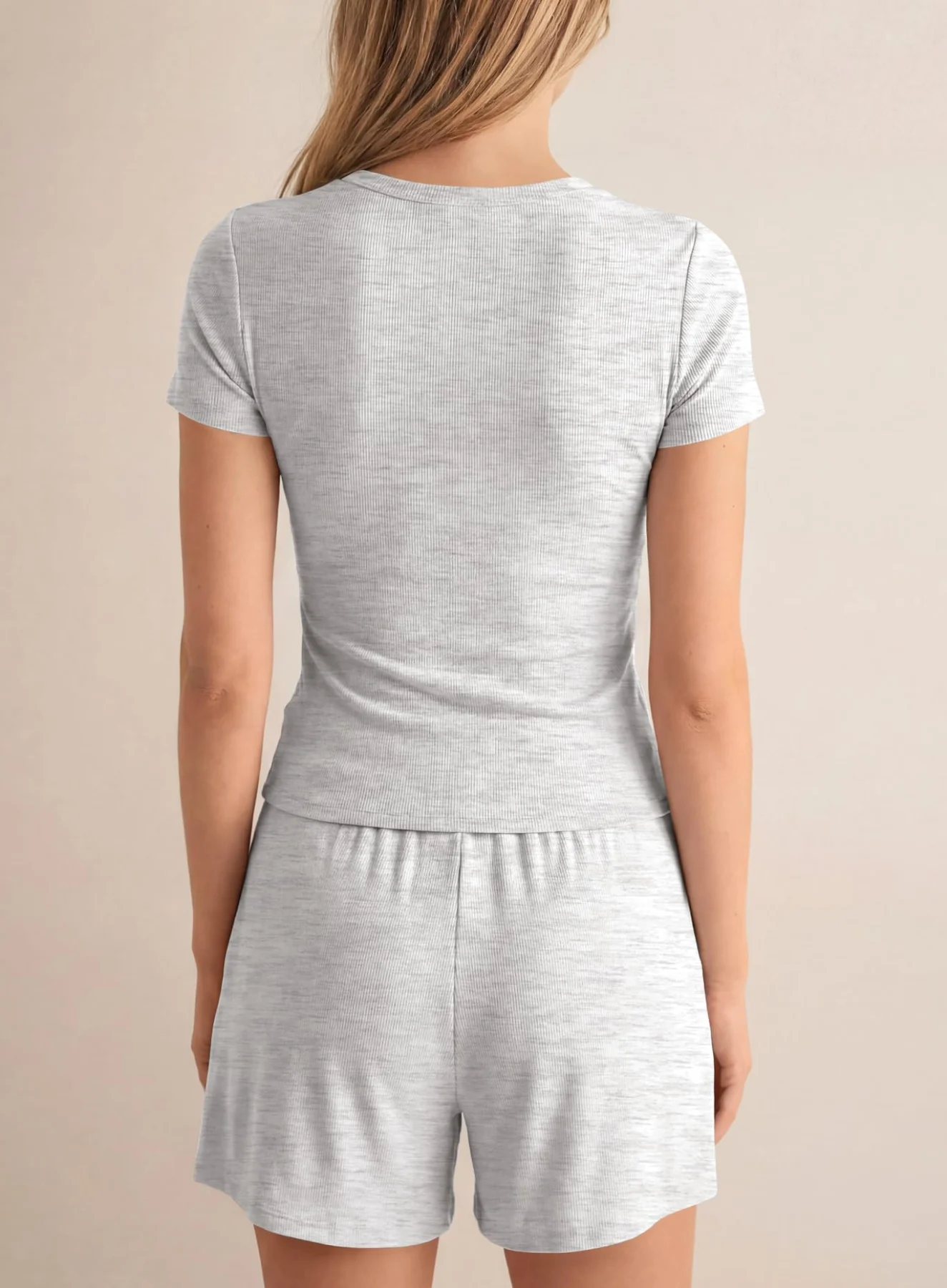 Darong Ribbed Matching Two-Piece Set, frame 2