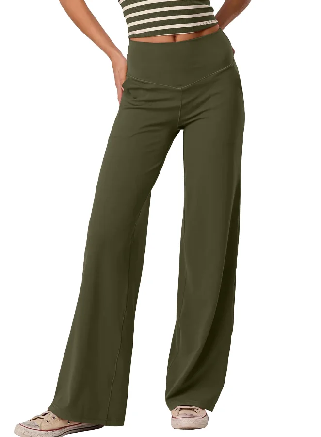 Darong Yoga Pockets Leggings in Regular-amy Green